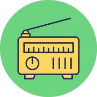 Radio Vector Icon