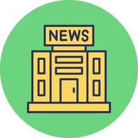 News Office Vector Icon