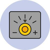 Dimmer Vector Icon