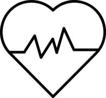 Heartbeat Vector Icon