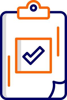 icono de vector de lista de tareas