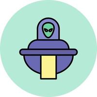 Spaceship Vector Icon