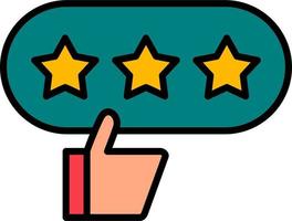 Good Review Vector Icon