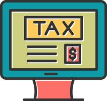 Tax Vector Icon