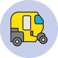 Tuk Tuk Vector Icon