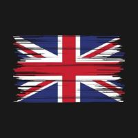 UK Flag Brush vector