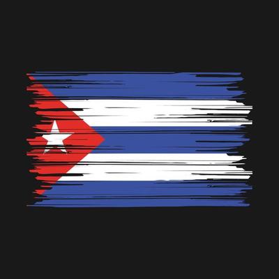 Cuba Flag Brush