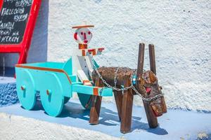 Arts and crafts in Santorini, Greece photo