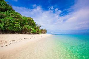 Scenic beach view photo