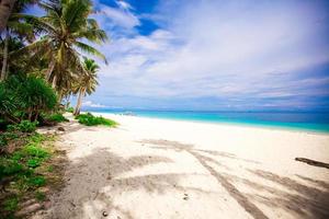 Scenic beach view photo