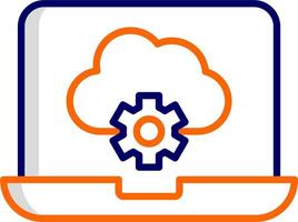 Cloud Computing Vector Icon