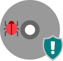 Cd Virus Vector Icon