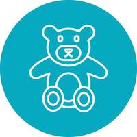 Teddy Bear Vector Icon