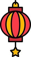 Chinese Lantern Vector Icon