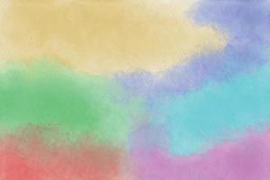 watercolor pastel background hand painted. aquarelle colorful stains on paper vector