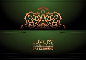 Luxury ornamental mandala background, arabesque style vector