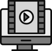 Watch Movie Vector Icon