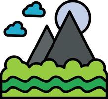 Mount Fuji Vector Icon