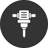 Drill Hole Machine Vector Icon