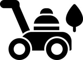 Mowing Vector Icon