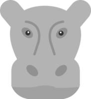 Hippopotamus Vector Icon