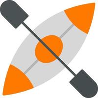 Kayak Boat Vector Icon