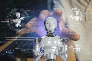 The AI ChatBot concept is unique in that it can interact as naturally as a real human. photo