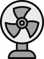 icono de vector de ventilador