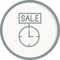 Sale Time Vector Icon