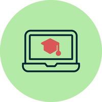 Elearning Vector Icon