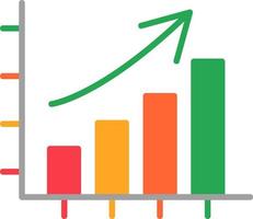 Bar Chart Vector Icon