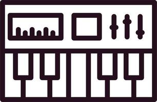 Synthesizer Vector Icon