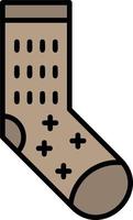 Sock Vector Icon