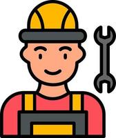 Car Mechanic Vector Icon