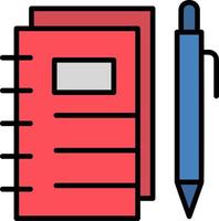 Notebook Vector Icon