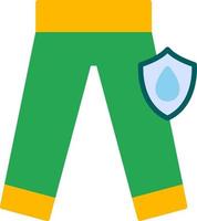 Waterproof pant Vector Icon