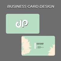 Modern vector business card design