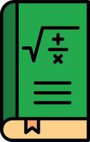 Maths Book Vector Icon