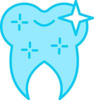 Healthy Clean Tooth Vector Icon