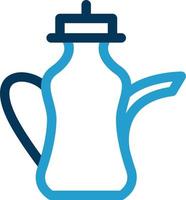 Arabic Teapot Vector Icon Design