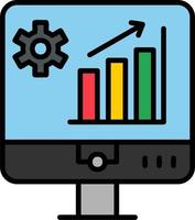 Market Analysis Vector Icon