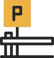 Parking Vector Icon Design