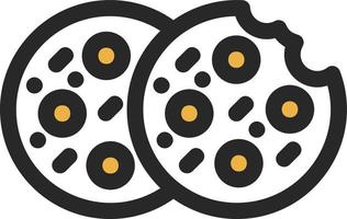 Cookies Vector Icon Design