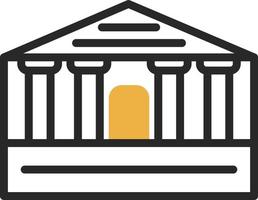 Parthenon Vector Icon Design