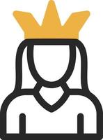 Emperor Vector Icon Design