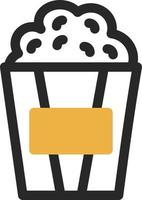 Popcorn Vector Icon Design