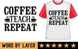 Teacher svg t shirt design vector