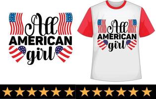 4th of July svg t shirt design vector