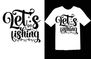 Fishing svg t shirt design vector
