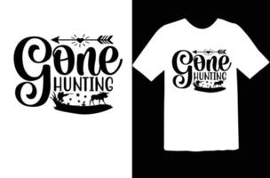Hunting svg t shirt design vector